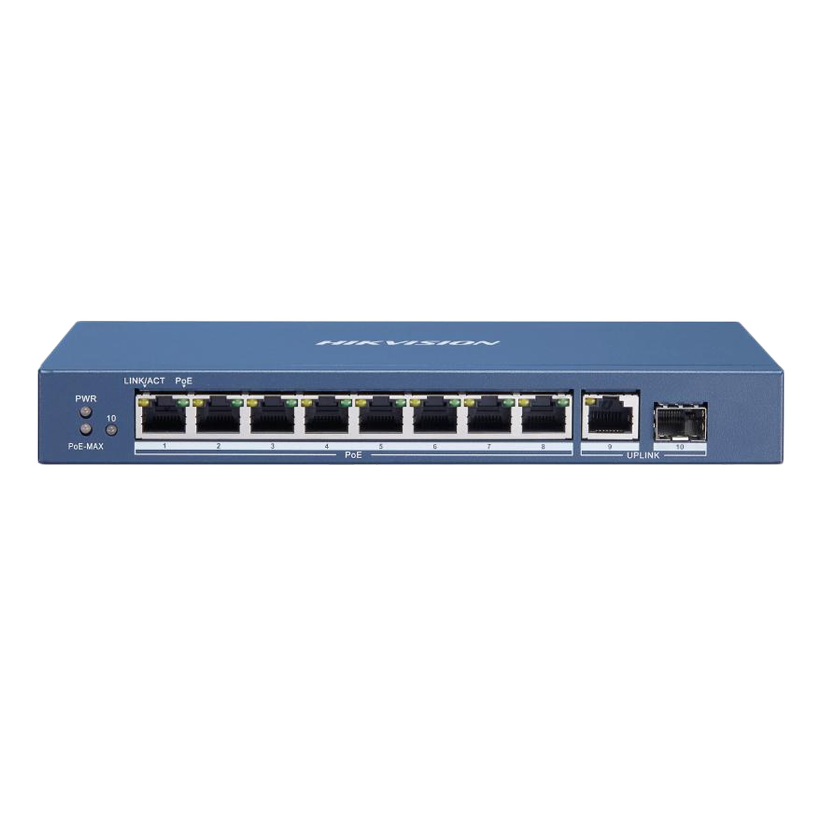 Hikvision  8 Port Gigabit Unmanaged POE Switch – DS-3E0510P-E/M