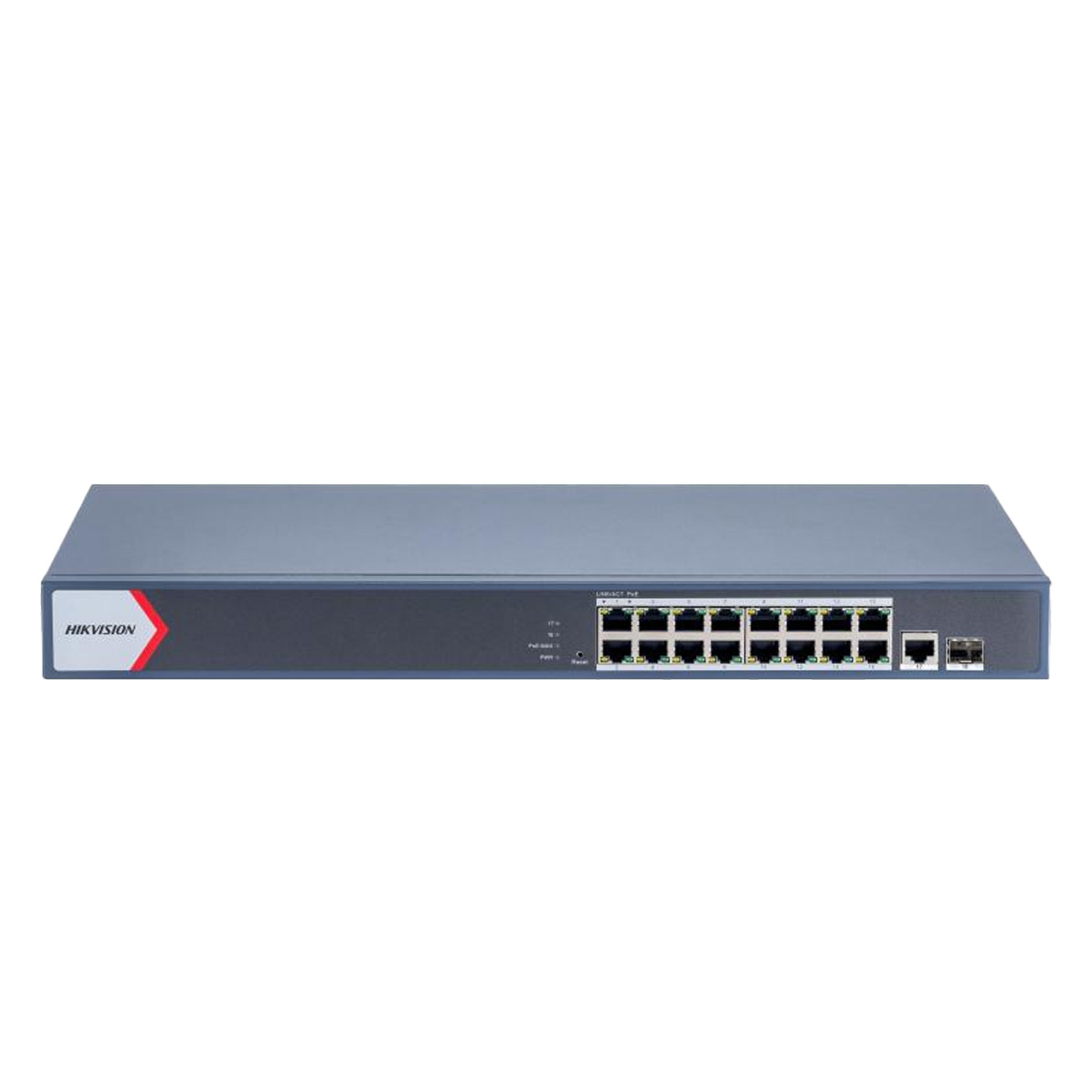 Hikvision 16 Port Gigabit Smart POE Switch  – DS-3E1518P-EI/M