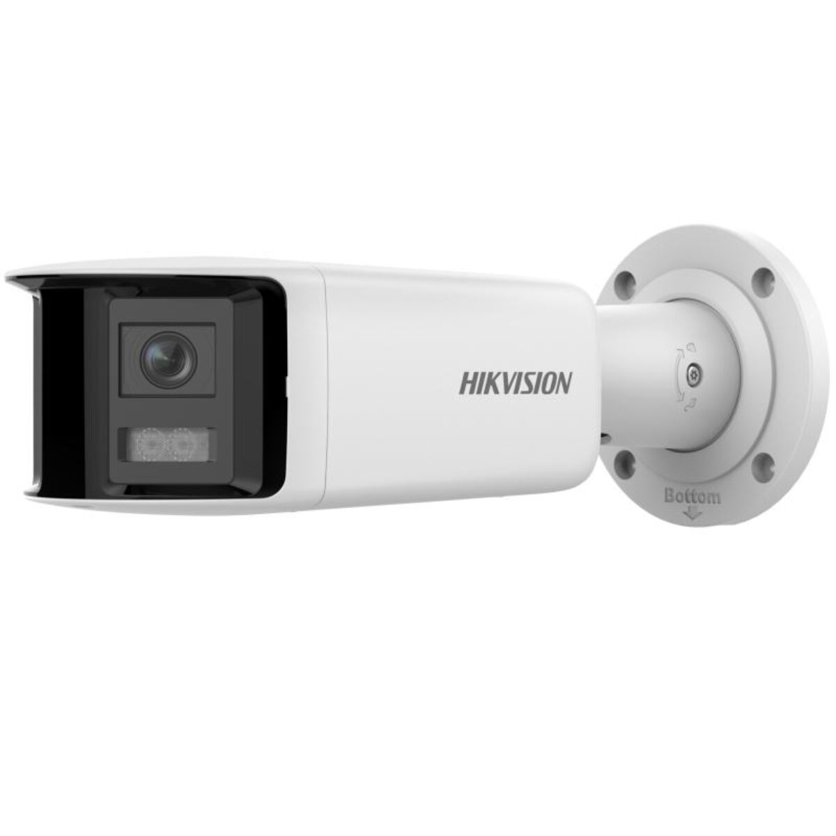 Hikvision 4 MP Panoramic ColorVu Fixed Bullet Network Camera – DS‐2CD2T47G2P‐LSU_SL